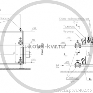 Чертеж котла КВа 0,5