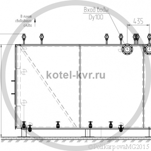 Чертеж котла КВа 1,0