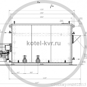 Чертеж котла КВа 2,0