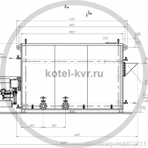 Чертеж котла КВа 2,2