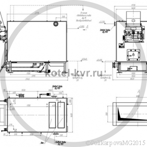 Котел КВм 1,1 Гкал с ЗП РПК