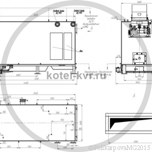 Котел КВм 2,5 Гкал с ЗП РПК