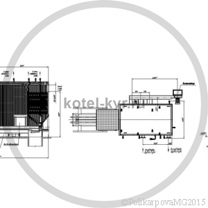 Котел КВм 2,5 Гкал с ТШПМ