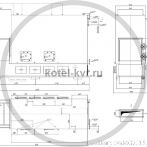 Котел КВм 3,0 Гкал с ТЛПХ