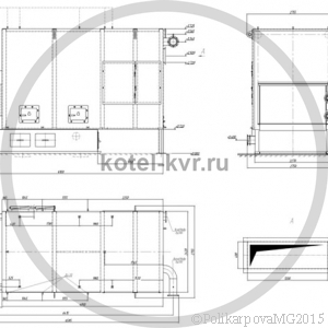 Котел КВм 4,0 Гкал с ТЛПХ