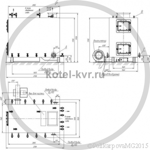 Котел КВр 0,3 Гкал с РВР