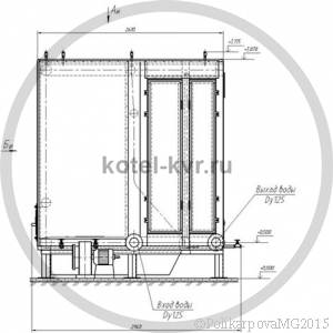 Котел КВр 2,0 Гкал с колосниковой решеткой