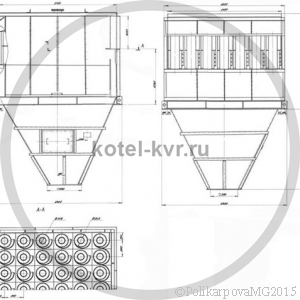 Чертеж циклона ЦБ 42