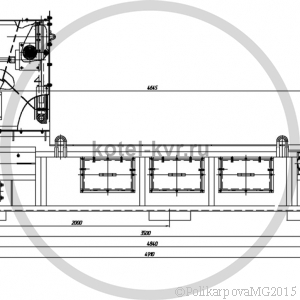 Чертеж топки ТЛП 1,4/3,5