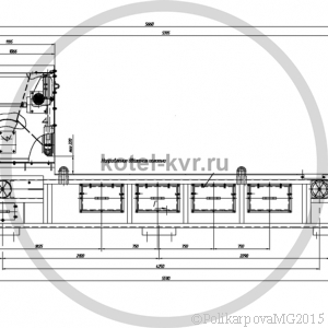 Чертеж топки ТЛП 1,1/4,25