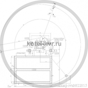 Чертеж модульной котельной 200 КВт план фундамента на 0 отметке