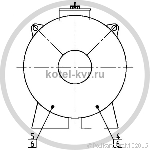 Чертеж резервуара РГС-100