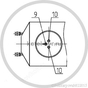 Чертеж резервуара РГС-10