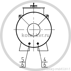 Чертеж резервуара РГС-15