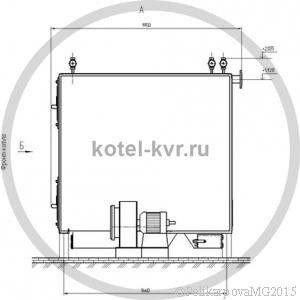 Котлы на дровах - котел 300 кВт