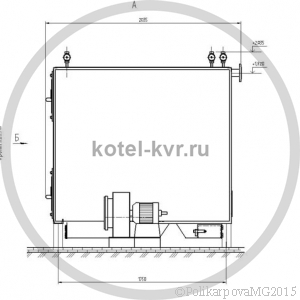 Котлы на дровах - котел 400 кВт